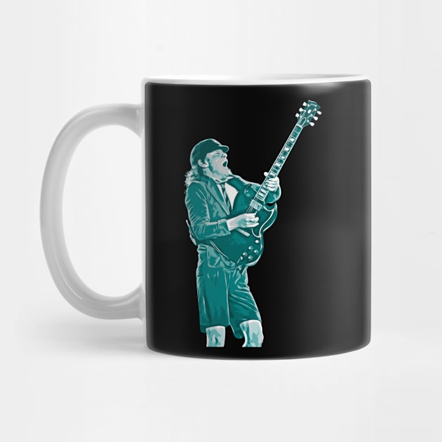 ANGUS YOUNG ROCK N ROLL by FADLANSTORE